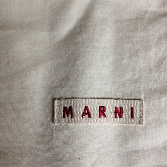 Marni Natrual Cotton Drawstring Dust Bag-NWOT - Picture 3 of 5
